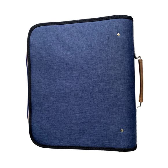 Renwick Zipper Binder in Pink - Picture 2 of 7